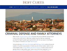 Tablet Screenshot of hoffcurtis.com